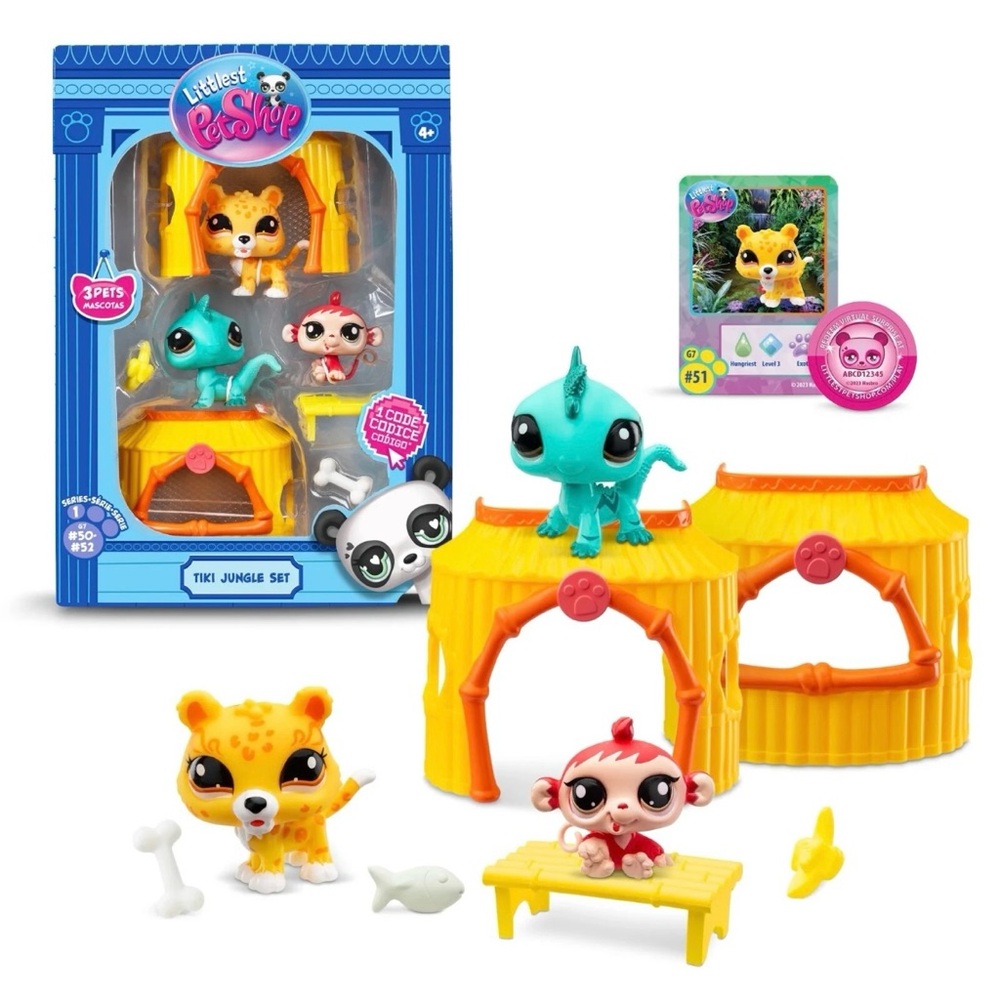 Littlest Pet Shop Tiki Jungle Play Pack